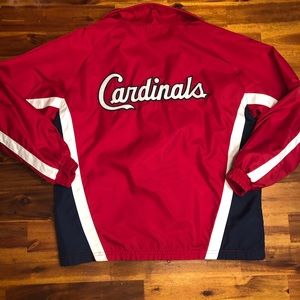 St. Louis Cardinals Girls Size Medium Windbreaker